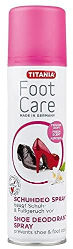 TITANIA Schuhdeospray, 20 Aerosolspray, 1er Pack (1 x 183 g)