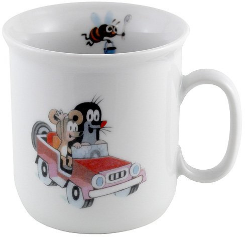 Maulwurfshop. 2145 Porzellan Tasse Becher Der Kleine Maulwurf Motiv Auto 180 ml