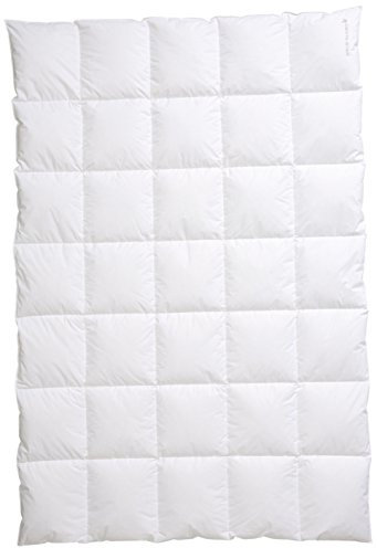 Centa-Star Daueneinziehdecke 5X7 AMBIENTE Grösse 155 X 220 cm Farbe WEISS