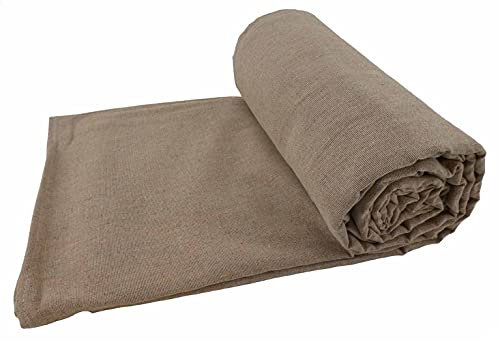 Casatessile Kiara unito Tagesdecke und Einrichtungstuch Maxi 260 X 300 cm - Biscotto