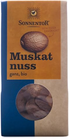 Sonnentor Bio Muskatnüsse, 25 g
