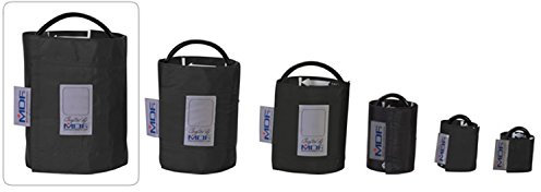 MDF® Latex-Free Blood Pressure Cuff - Thigh - Single Tube (MDF2090471) (Black (NoirNoir))