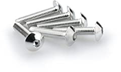 Puig 0610P Screw Kit model specific design, Silver