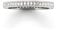 THOMAS SABO Damen Ring 925er Sterlingsilber Eternityring Pavé, TR1983-051-14-48