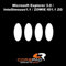 Corepad Skatez - Patins Teflon - Souris Pieds - Pro 3 - Microsoft IntelliMouse Explorer 3.0 (IE3) - Microsoft IntelliMouse 1.1 (IM1.1) - Microsoft IntelliMouse 1.0 (IM1.0) - ZOWIE IO1.1 ZG