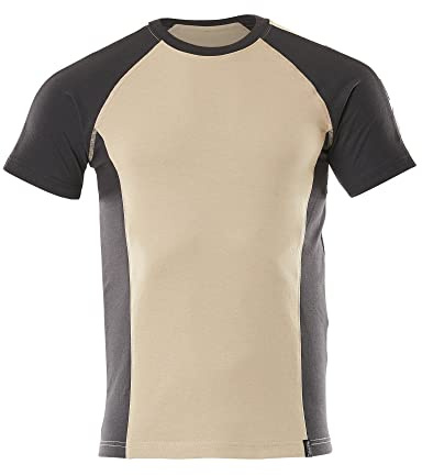 Mascot T-shirt Potsdam, 1 Stück, XL, hellkhaki/schwarz, 50567-959-5509-XL