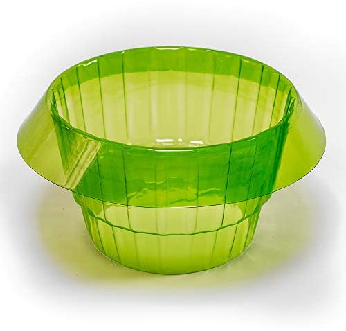 UPP Salatringe | Effektiver Schneckenschutz für Ihre Salatpflanzen und Kohl | Schneckenabwehr ohne Chemie | Schneckenkragen aus Plastik [5 STK.]