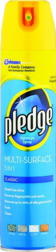 Pledge Aerosol 5-in-1 Multisurface Original 250 ml (Pack of 6)