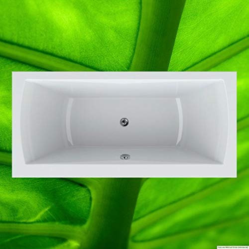 Baignoire 190 x 90 – Titane – Baignoire rectangulaire acrylique