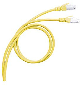 Legrand 051780 PVC Cordon de Brassage et Utilisateurs RJ45 LCS³ Catégorie6A S/FTP Blindé Impédance 100ohms, 1m Longueur