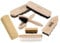 Schuhbürsten Set Rosshaar - Schuhputzset 8 teilig - extragroße Rosshaar Schuhbürste Leder - Glattleder und Wildleder Schuhbürsten - Schuhbürstenset für Lederschuhe u. Sneaker - made in Germany