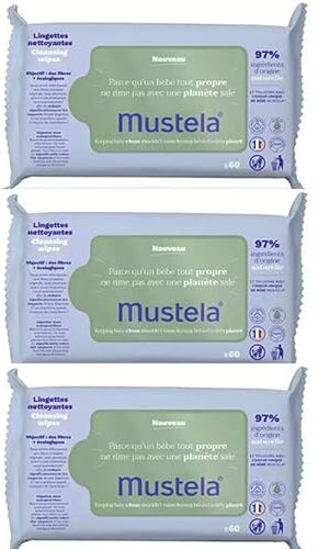 Mustela Trio Salviette – 180 pezzi