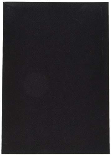 Silvine A4 Artist Sketch Book White Cartridge Paper Black Card Cover Art Pad by Silvine