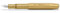 Kaweco BRASS SPORT Füllhalter I Premium Messing Füllfederhalter für Tintenpatronen mit hochwertiger Stahlfeder I Luxus Füller 13 cm I Federbreite: BB (Extra Breit)