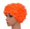 Medifier Cuffia da donna in stile rétro con petali floreali, ideale per piscina (Arancione)