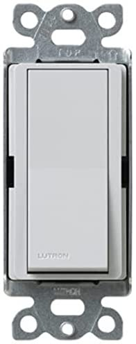 Lutron SC-1PS-PD Diva 15-Amp, 120-Volt to 277-Volt Single-pole Switch in Palladium