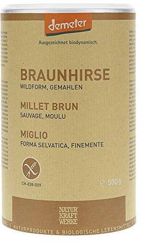 Braunhirse Bio Pulver