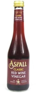 ASPALL Organic Red Wine Vinegar 350ml (PACK OF 1)