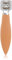 CREDO Hornhaut Safetyhobel Apricot, verchromt, 1 Stück (1er Pack)
