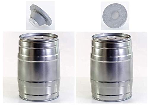 Brauen 2 x 5 Liter Partyfässer und 2 Gummistopper