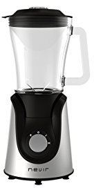 Nevir NVR-8121 BVM RO Batidora de Vaso, 600 W, 1.5 l, Color Rojo
