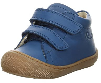 Naturino Cocoon VL-Zapatos de Piel para Primeros Pasos, Azul Claro 20