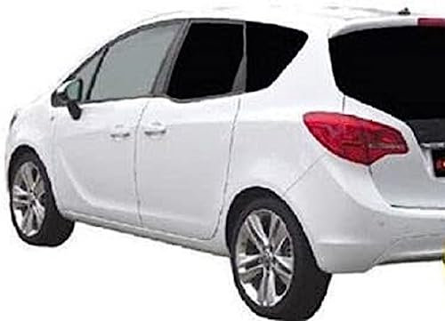 Solarplexius Auto-Sonnenschutz Scheiben-Tönung passgenau für OPEL MERIVA B Bj. 2010-17 Keine Folie Komplettsatz