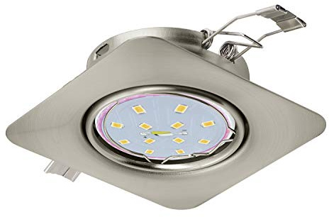 EGLO Einbauleuchte, Stahl, 5 W, nickel-matt, 1 Einheiten