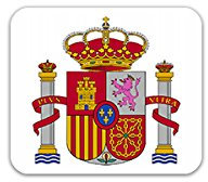 Aufkleber/Sticker Königreich Spanien Reino de Espana Madrid Escudo 8x7cm A3136
