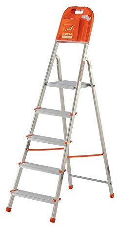 SCALA IN ALLUMINIO PER USO DOMESTICO CASA GIERRE - 6 GRADINI