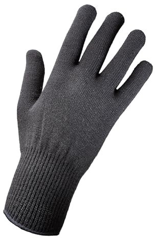 EDZ Thermo-Innenhandschuhe - Merino-Wolle - Schwarz - XL