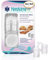NASIVENT Tube Plus (L) – 2er-Set Nasendilatatoren aus Silikon gegen Schnarchen & für bessere Nasenatmung – mit Aufbewahrungsbox & Haltezapfen