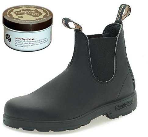 Blundstone Style 510 Classic Comfort Chelsea Boots Unisex Stiefelette + Lederpflege | Black | UK 7.5 / EU 41.5