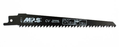 5 MPS Säbelsägeblätter für Holz S644D Kurvenblatt, sauberer Schnitt 4,2/150mm