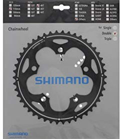 Shimano 1MS98050 - Plato 46D Cx50, color plata