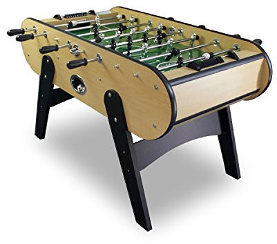 CONCEPT USINE | Babyfoot Bois Clair Sao Paulo | Style Bistrot Design Moderne | Baby-Foot Conçu avec des Matériaux de Qualité | Jeu Idéal pour se Divertir en Famille ou Entre Amis | Fun et Ludique