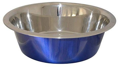 Ellie-Bo Dog or Cat Food and Water Bowls in 6 Sizes and 4 Colours (2.5Ltr XLarge, Blue)