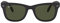 Ray Ban Unisex Sonnenbrille Wayfarer Folding Classic, Gr. 54 mm, Schwarz (Gestell: Schwarz matt, Gläser: Klassisch 601S)