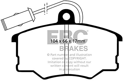 EBC Brakes DP616/2 Blackstuff Brake Pads
