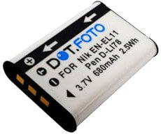 Dot.Foto D-LI78 Premium 3.7v / 680mAh Batterie Rechargeable pour Pentax Optio L50, L60, M50, M60, S1, V20, W60, W80