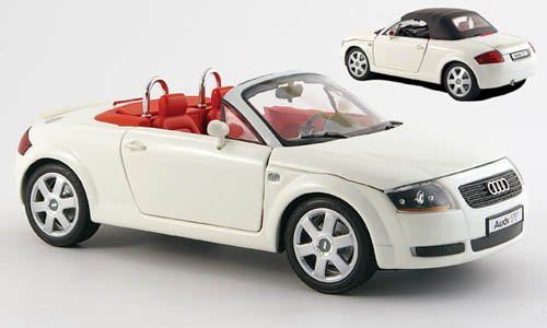 Audi TT Roadster, Weiss, inklusive Soft-Top, Modellauto, Fertigmodell, Revell 1:18