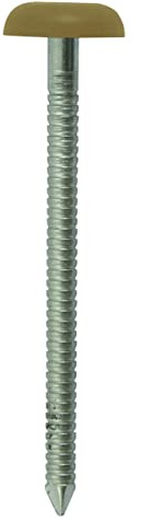 TIMCO PN50O Polymer Headed Nail 50mm - Oak (Box of 100)