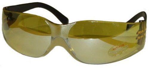 Safety Glasses With Yellow Tint Suitable For Chainsaw & Brushcutter Use