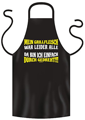 witzige Grillschürze Mein Grillfleisch … Grill Schürze Kochschürze Latzschürze Partyschürze Küche Goodman Design ®