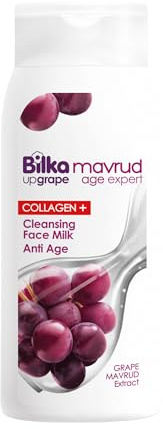Bilka Upgrape Gesichtsreinigung Milch Mavrud Age Expert, 200 ml | Anti-Aging Gesichtsreiniger & Make-up Entferner mit Collagen & Mavrud-Traubenextrakt für Tiefenpflege