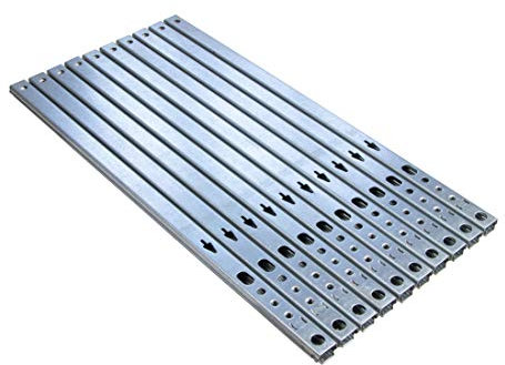 Gedotec Schubladen-Schiene Teilauszug 17 mm Teleskopschiene Küche Kugelauszug für Möbel | Stahl verzinkt | Auszugsschiene kugelgelagert | Tragkraft 12 kg | Länge: 342 mm | 5 Paar - Schrank-Auszüge