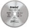 Trend Wood Circular Saw Blade, 300mm Diameter, 30mm Bore, 72 Teeth, 2.8mm Kerf, +10° Hook, TCT, Fine Finish, CSB/30072