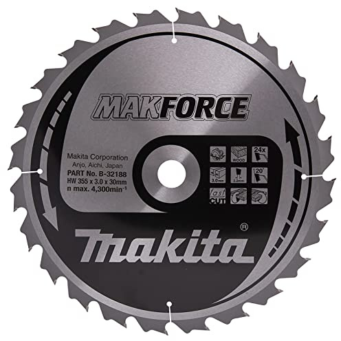 Makita B-32188 MAKFORCE TCT Saw Blade 355x30x24T