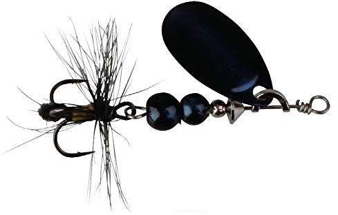 Savage Gear Rotex Spinner, Hechtköder, Angelköder, Kunstköder, Barschköder, Zanderköder, Köder für Hecht, Zander, Barsch, Forellenköder, Barschspinner, Forellenspinner, Farbe:Black Purple, Größe:8g / Gr. 3