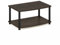 Furinno Soportes de TV sin herramientas Marrón oscuro / Negro